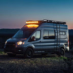 KC HiLiTES Gravity Titan LED Light Bar - 50in. (8-Light) on a van