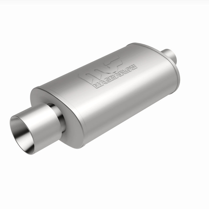 MagnaFlow Muffler W/Tip Mag SS 14X5X8 2.25/4. for Jeep Wrangler accessories