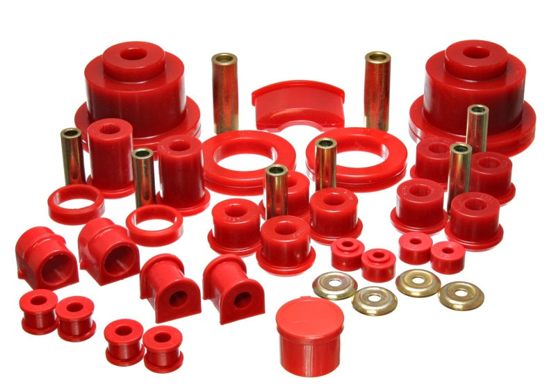 Energy Suspension 04 Pontiac GTO Red Hyper-flex Master Bushing Set Secondary image
