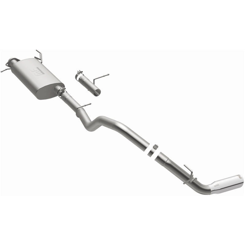 MagnaFlow CatBack 18-19 Ford Expedition V6 3.5L Gas 3in Polished Stainless Exhaust system for offroad performance upgrades