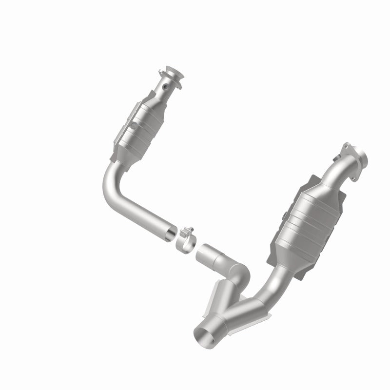 MagnaFlow Conv DF 09-10 Dodge Ram 1500 Pickup Truck 5.7L catalytic converter for off-road parts and performance upgrades.