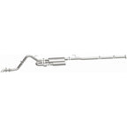MagnaFlow Stainless Overland Cat-Back Exhaust 05-15 Toyota Tacoma V6 4.0L for offroad performance upgrades.