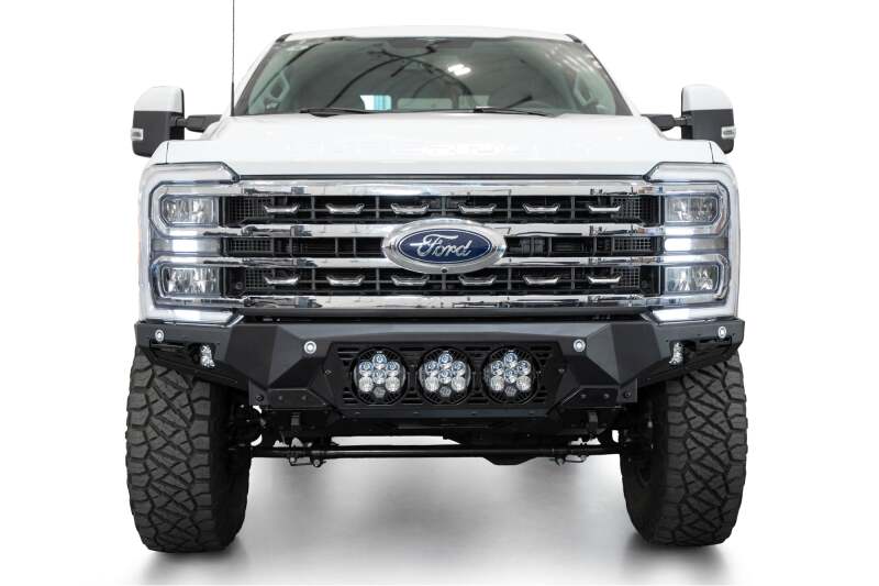 Addictive Desert Designs 2023+ Ford F-250/F-350 Bomber Front Bumper (w/ 3 Baja Designs LP6 Mounts) Secondary image