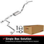 MagnaFlow BRE Exhaust Kit 05-15 Nissan Xterra with included hardware and components