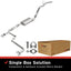 MagnaFlow BRE Exhaust Kit 05-15 Nissan Xterra with included hardware and components