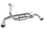Borla 10-13 Mazda 3/Mazdaspeed 3 2.5L/2.3L Turbo FEW MT Hatchback SS Exhaust (rear section only) image.