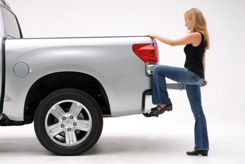 AMP Research 2007-2013 Toyota Tundra BedStep - Black in use