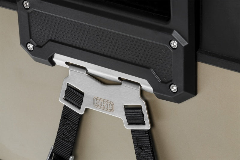 ARB Fridge Tiedown Kit with durable powder coated steel components
