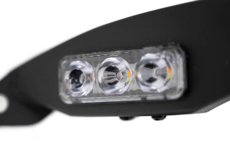 DV8 Offroad 18-23 Jeep Wrangler JL Slim Fender Flares LED lighting
