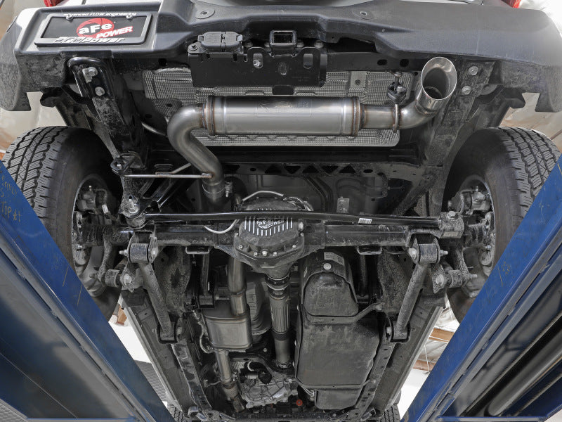 aFe Apollo GT 3in 409 SS Cat-Back Exhaust 2021 Ford Bronco L4-2.3L (t)/V6-2.7L (tt) w/ Polished Tips Secondary image