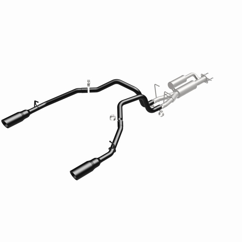 Magnaflow 25+ Ram 1500 I6 3.0L SPEQ Series Black Coated Cat-Back Performance Exhaust System layout