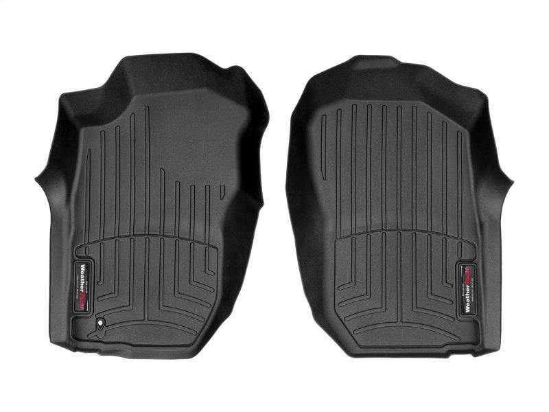 WeatherTech 01-04 Toyota Tacoma (Double Cab Only) Front FloorLiner - Black for offroad truck accessories