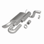 MagnaFlow 18-23 Jeep Wrangler JL 2.0L/3.6L Overland Series Axle-Back Exhaust components