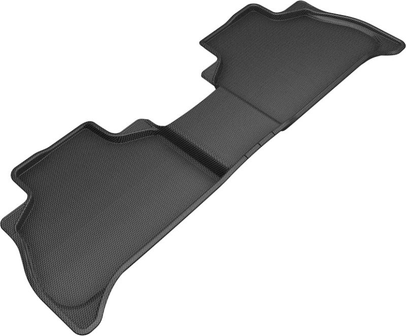 3D MAXpider 2019-2020 BMW X5 (G05) Kagu 2nd Row Floormats - Black Main image