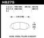 Hawk 1997-1997 Acura CL 2.2 HPS 5.0 Front Brake Pads dimensions and specs