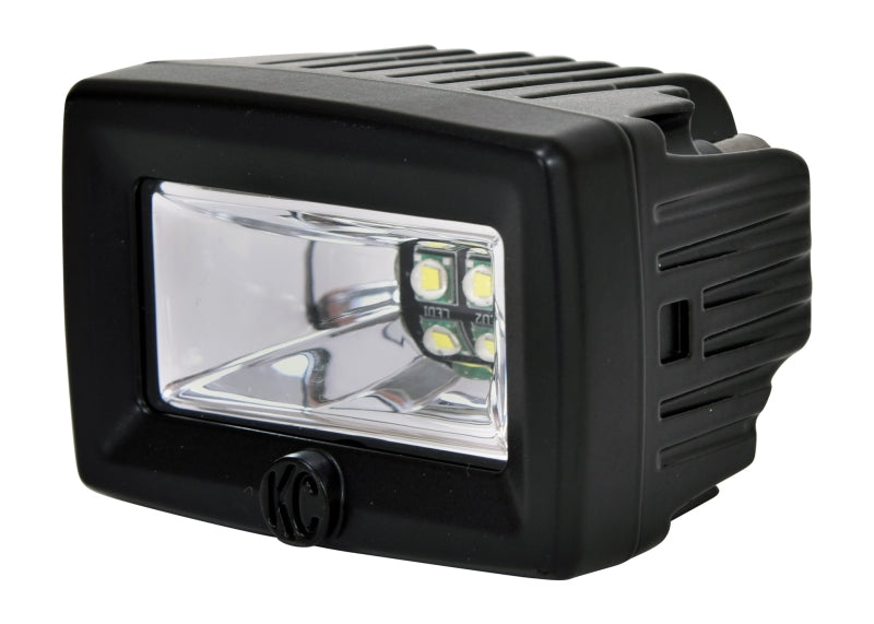 KC HiLiTES C-Series C2 LED 2in. Backup Area Flood Light 20w - Black