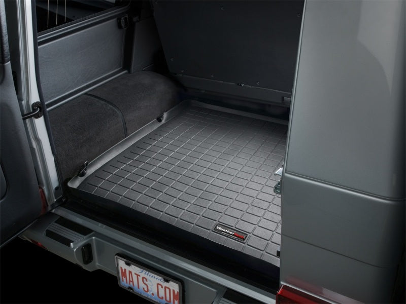 WeatherTech 02-05 Mercedes-Benz G500 Cargo Liners - Black in trunk