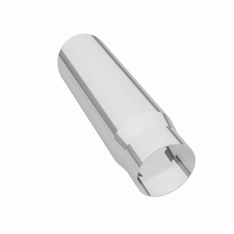 MagnaFlow Tip 1-Pk Re 3.50 X 12 3 Id 15Deg polished exhaust tip for offroad parts and vehicles.