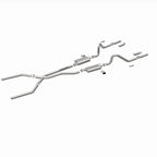 MagnaFlow SYS C/B 67-70 Mustang 2.50inch w/Tru-X exhaust system parts