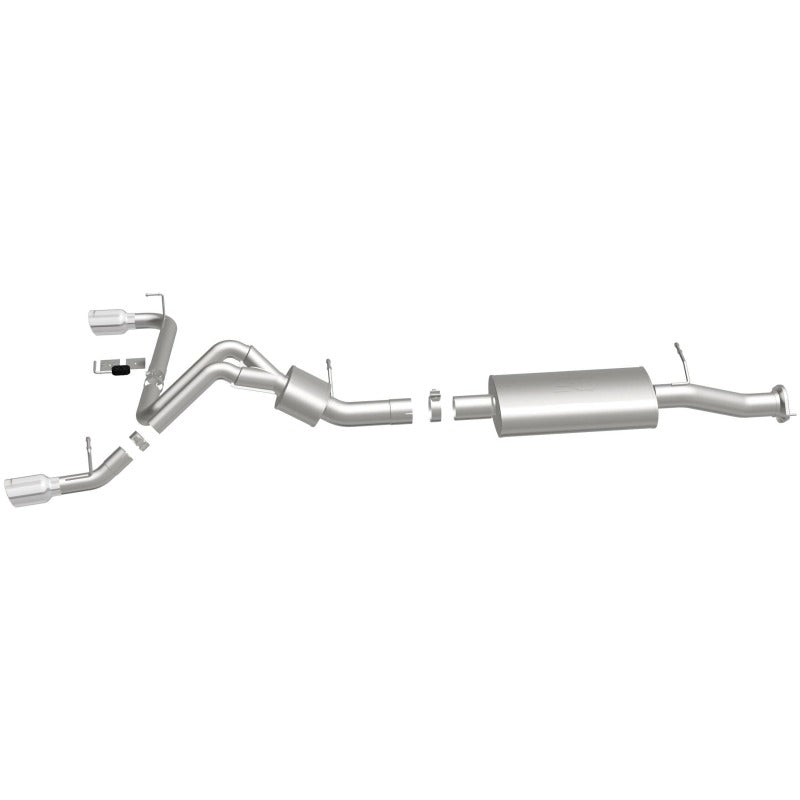 MagnaFlow Sys C/B 07 GM Hummer H2 Split Rear exhaust system