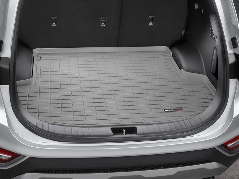 WeatherTech 2019+ Hyundai Santa Fe Cargo Liners - Grey Secondary image