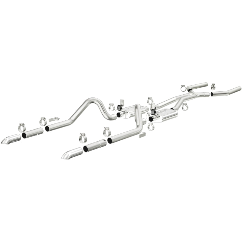 MagnaFlow Sys C/B 64-66 Ford Mustang 2.5inch exhaust system