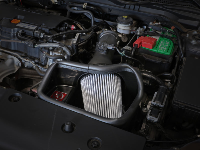 aFe Takeda Intakes Stage-2 CAIS w/ Pro Dry S Media 16-18 Honda Civic 2.0L (blk) Secondary image