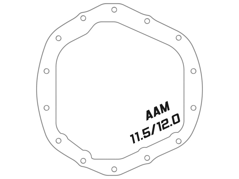 aFe Street Series Rear Differential Cover Raw w/ Machined Fins 20-21 GM Trucks V8-6.6L Secondary image