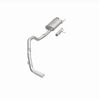 MagnaFlow CatBack 18-19 Ford Expedition V6 3.5L Gas 3in Polished Stainless Exhaust system for performance upgrades.