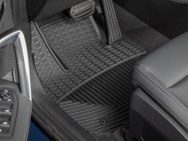 WeatherTech 23-26 BMW X1 28i 1st Row Front All-Weather Floor Mats - Black Secondary image