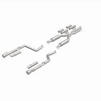 MagnaFlow 2017+ Dodge Charger 409 SS Polished 3in Quad Tips Cat-Back Exhaust parts