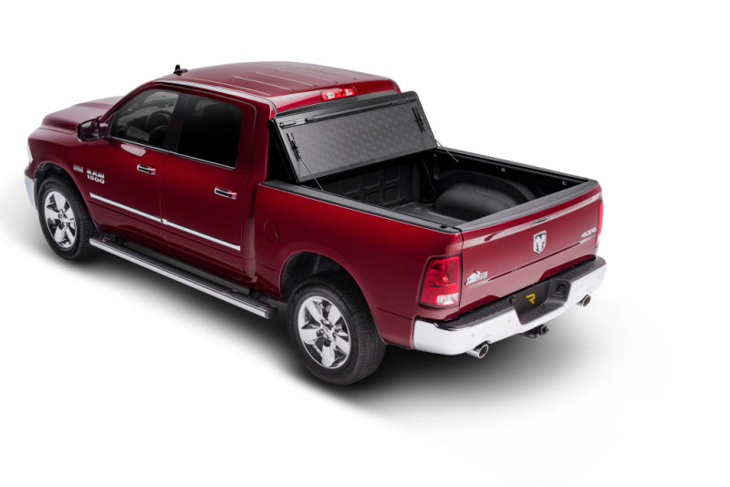 BAK 2022+ Toyota Tundra 5.5ft Bed BAKFlip F1 Bed Cover on truck
