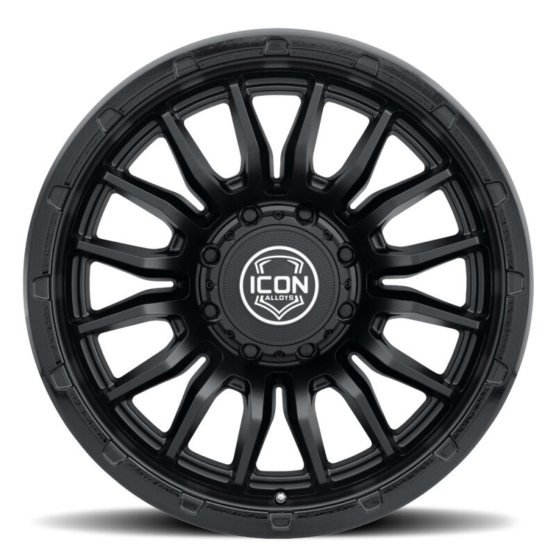 ICON Alloys Cajon 20x9 / 8x6.5 / 12mm / 5.5in BS Double Black Wheel Secondary image