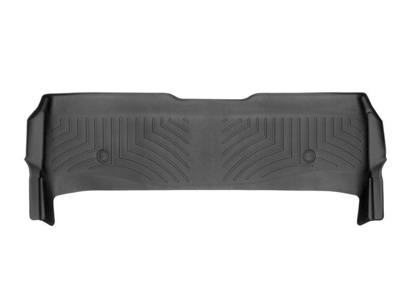WeatherTech 11+ Ford F250/F350/F450/F550 Rear FloorLiner - Black for ultimate interior protection