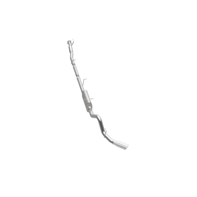 MagnaFlow Sys C/B 11-15 Ford Super Duty F250 6.2L EC CC, SS 3.5in Single Rear Pass Side Ext 5in Tip performance exhaust system