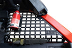 Addictive Desert Designs21-23 Ford Bronco & Bronco Raptor Rear Window Molle Storage Panels with fire extinguisher