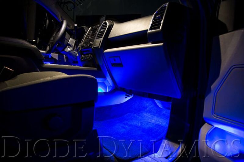 Diode Dynamics LED Footwell Kit - Blue Secondary image