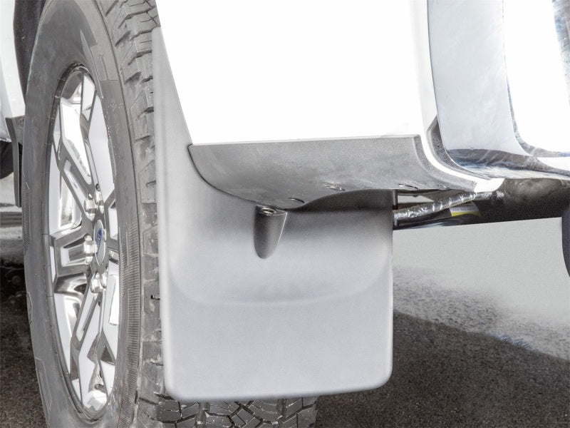 WeatherTech 2021 Ford F-150 w/o OEM Flares No Drill Rear Mudflaps Secondary image