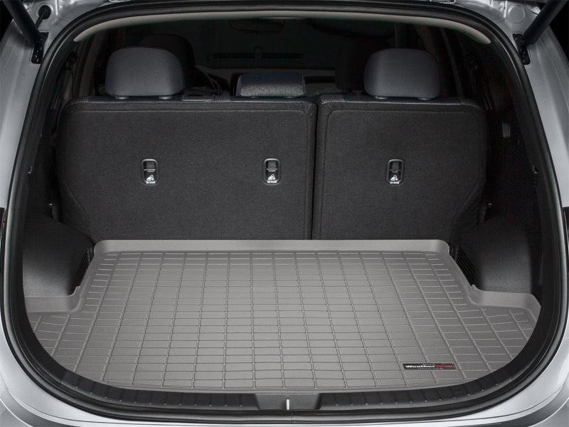 WeatherTech 2021+ Hyundai Santa Fe Cargo Liners - Grey Secondary image