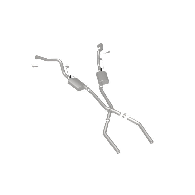 MagnaFlow Sys C/B 67-72 F-Body 2.50inch w/Tru-X exhaust system