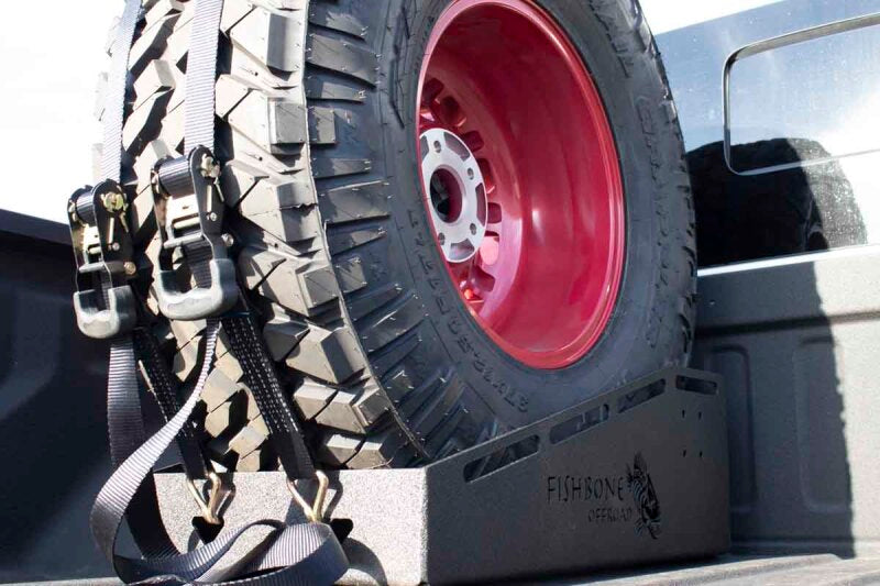Fishbone Offroad Bed Mounted Spare Tire Mount Secondary image