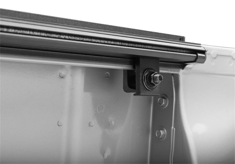 BAK 2022 Nissan Frontier 5ft Bed BAKFlip MX4 Matte Finish close-up