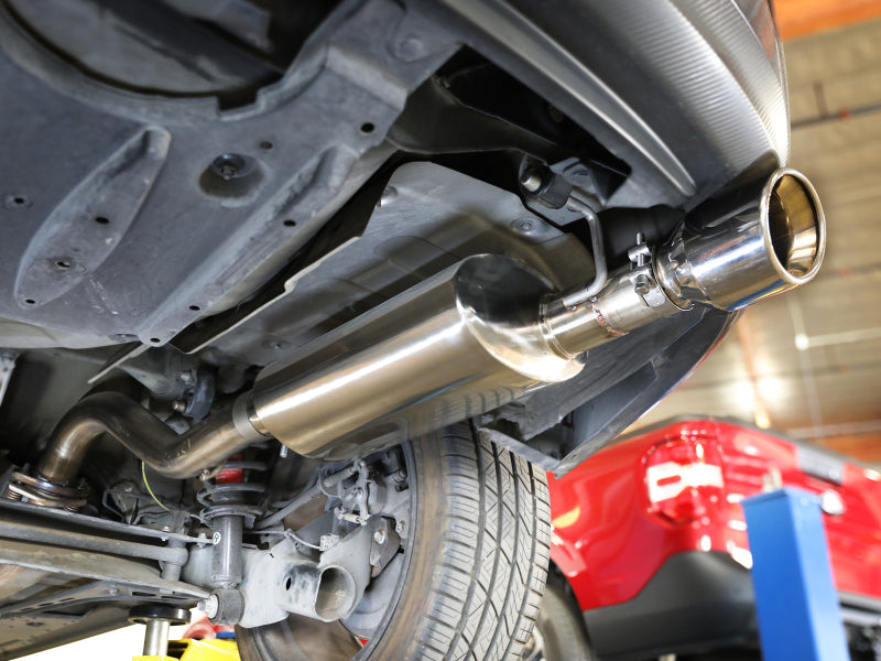 aFe 14-19 Toyota Corolla 1.8L Takeda 2.5in 304SS Axle-Back Exhaust w/ Polished Tip Secondary image