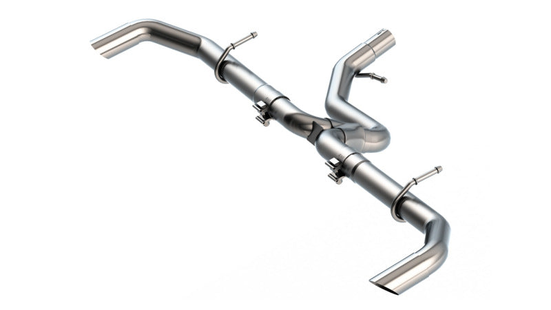 Borla 2024 Dodge Hornet R/T 1.3L 4-Cyl Turbo AT AWD Axle-Back Exhaust system in stainless steel