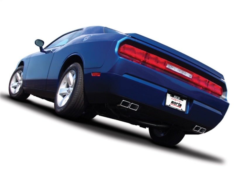 Borla 11 Dodge Challenger SRT8 Coupe AT/MT 5/6spd 6.4L 8cyl ATAK SS Catback Exhaust on performance vehicle