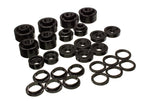 Energy Suspension 99-07 Ford F-250/F-350 SD 2/4WD Crew Cab Body Mount Set - Black for offroad performance upgrades