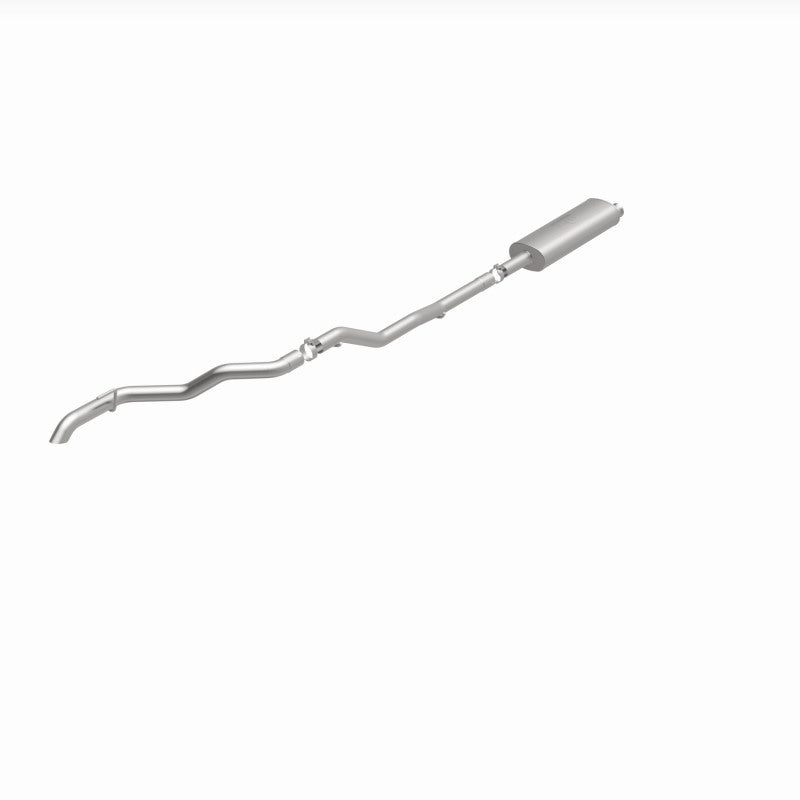 MagnaFlow 2020 Jeep Gladiator 2.5in Rock Crawler Series Single Rear Exit SS Cat-Back Exhaust w/o Tip for offroad performance upgrades.