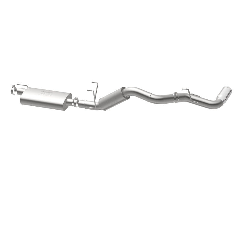 MagnaFlow Cat-Back, SS, 4in, Single Pass Side Rear Exit 5in Tip 14-15 Ram 2500 6.4L V8 CC LB/MC SB exhaust system