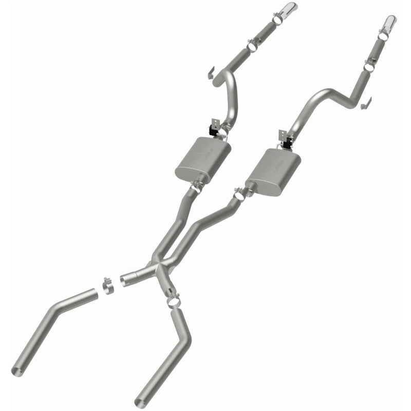 MagnaFlow Sys C/B 64-66 Ford Mustang 2.5inch exhaust system