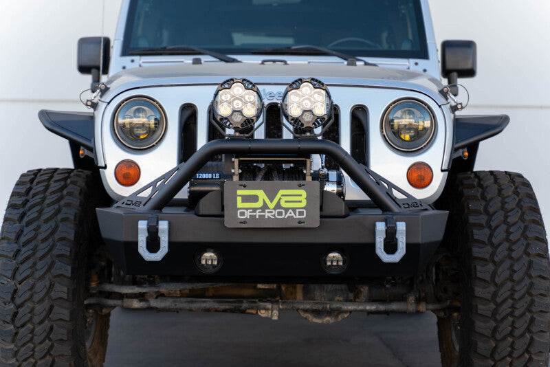 DV8 Offroad Fairlead Mounted Flip-Up License Plate Bracket Secondary image